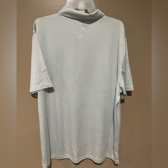Mens golf T-shirt. Grey and white stripe size: sm, med, l,XL. BNWT. Callaway - Picture 7 of 7